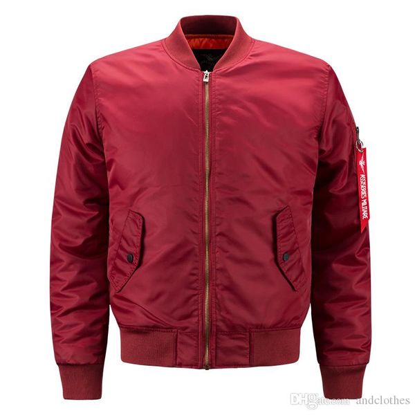 

196s pilot jacket coat windbreaker thin or thick bomber designer jacket air force one nasa embroidery baseball coats s-4xl, Black;brown