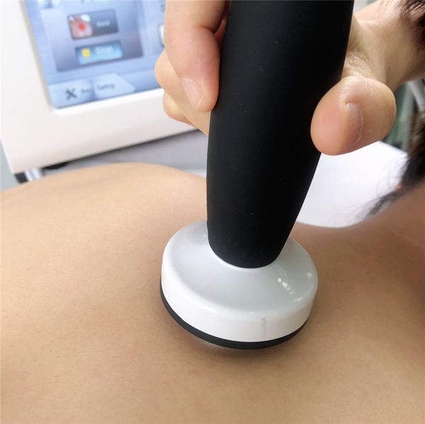 Fisioterapia Ultrassonografia Shockwave Back Pain Alivia a máquina de terapia de onda de choque pneumática