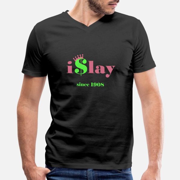 

i slay aka t shirt men printing short sleeve s-xxxl original anti-wrinkle authentic summer leisure shirt