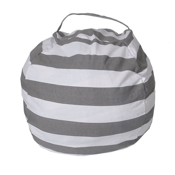 

large capacity convenient ball shape plush toy home stuff soft storage bag