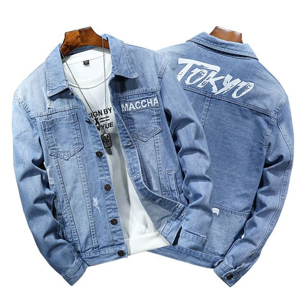 

2020 mens designer jacket stylist denim jacket luxurious men women mens clothing blue fashion mens denim jacket hip hop coat, Black;brown