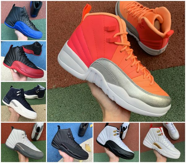 

new 12s university gold reverse flu game dark concord taxi ovo white mens jumpman basketball shoes retroes 12 playoffs french blue sneakers