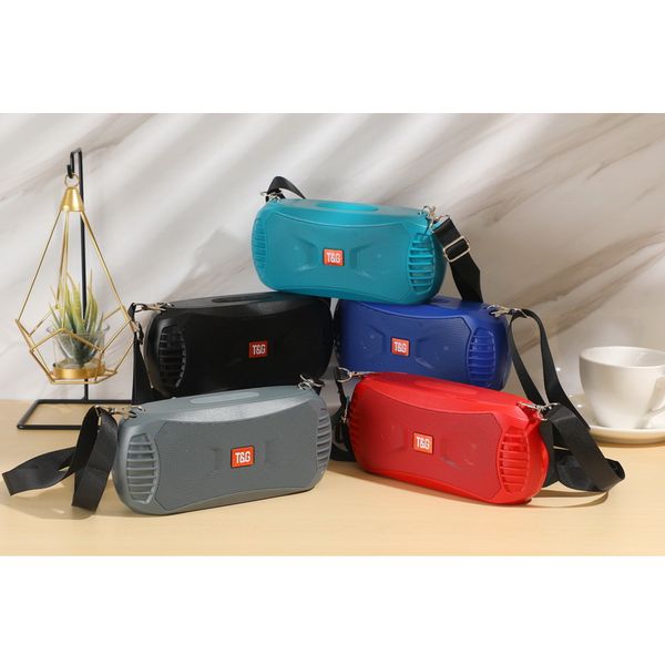

tg539 bluetooth speaker portable outdoor rechargeable wireless speakers soundbar subwoofer loudspeaker tf mp3 built-in mic