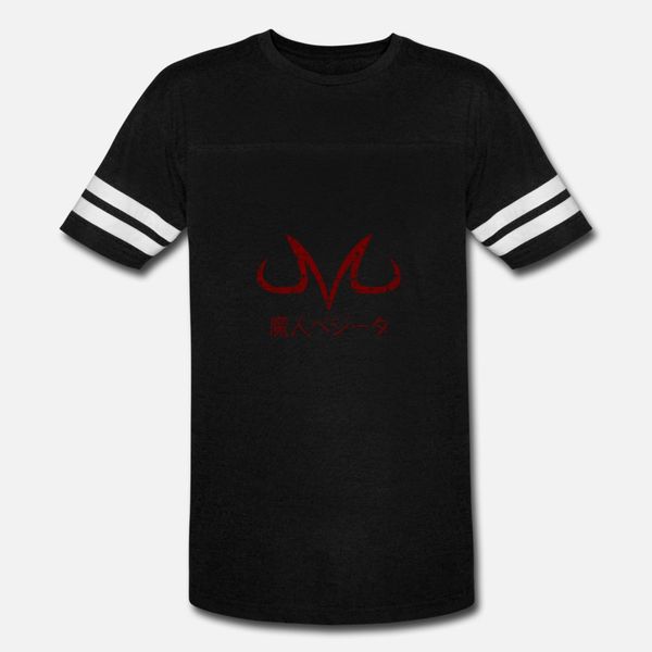 

majin vegeta symbol t shirt men printing 100% cotton s-xxxl trend fit humor spring autumn letters shirt