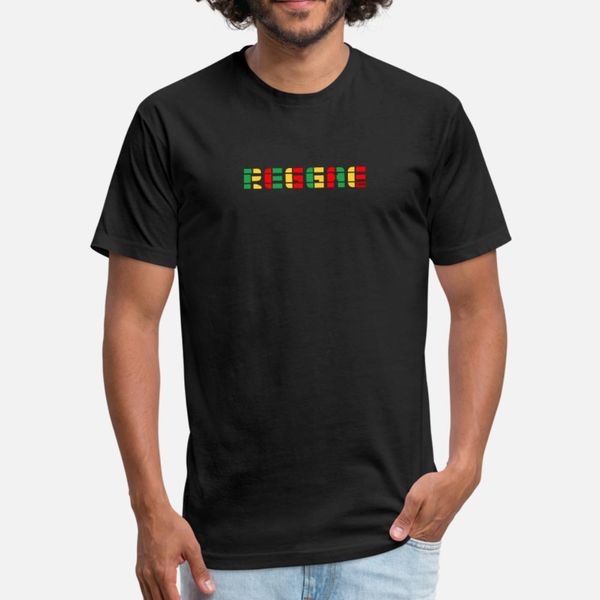 

reggae t shirt men create tee shirt euro size s-3xl unique anti-wrinkle casual spring family shirt