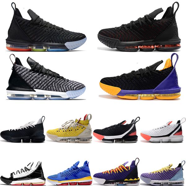 

2019 og xvi 16 16s basketball shoes heritage lacquers martin superbron king court purple 1 thru 5 while sports sneakers 7-12, Black