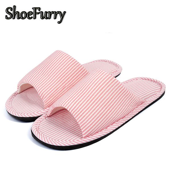 

shoefurry summer sandals women home slippers soft bottom mute flats shoes woman antiskid bedroom slippers female indoor, Black