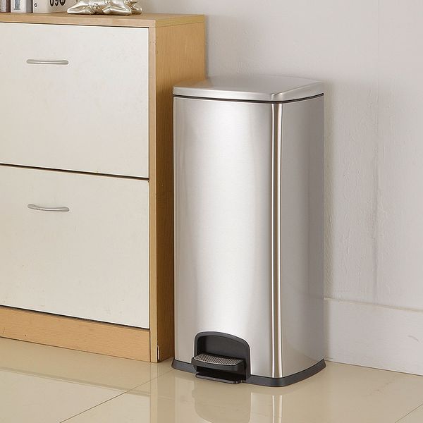 

other housekeeping & organization garbage stainless steel high-capacity pressing type trash can 20/30/40 litre waterproof anti- high quality