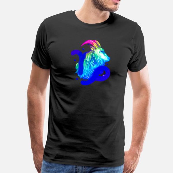 

capricorn signs of the zodiac astro design t shirt men print cotton s-xxxl standard sunlight new style spring leisure shirt
