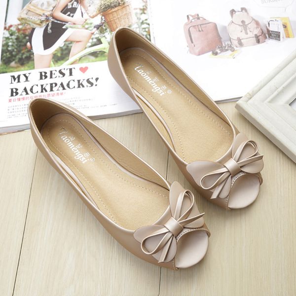 

2020 new summer women sandals wild fish mouth shoes tide fashion comfortable non-slip soft bottom large size 33-43 women's shoes, Black