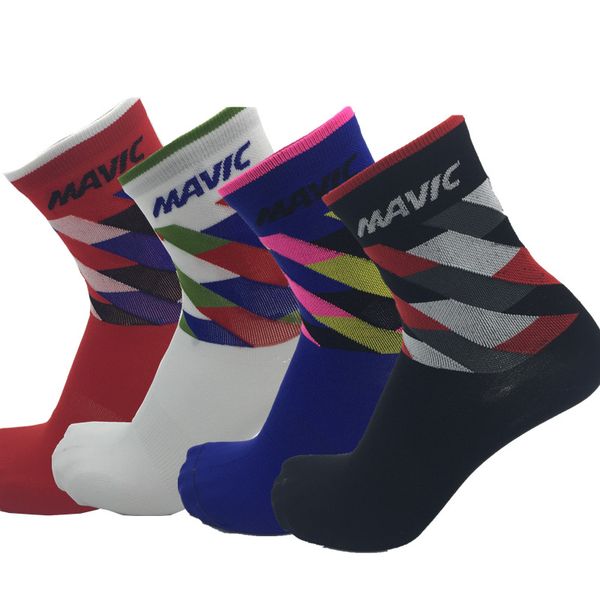 

sports socks bicycle/cycling men's and women's outdoor running breathable, Black