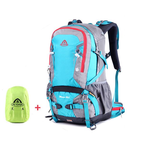 

35l raincover climbing bag survival backpack men women bicycle tourist athlete bag backpack rucksack trekking