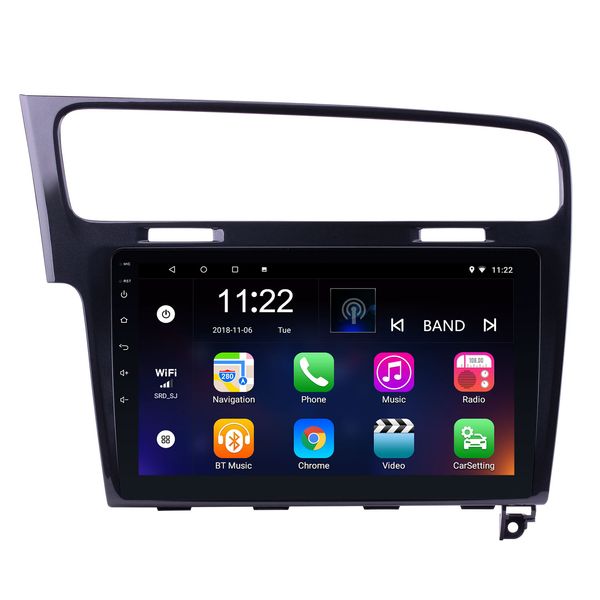

10.1 inch android 10.0 car dvd player gps navigation for 2013-2015 vw volkswagen golf with bluetooth wifi gps navigation