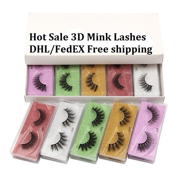 

горячие продажа норка ресницы 3d норка ресницы premium quality 10 стилей природные толстые норка ресницы индивидуальный c curl быстрая доста