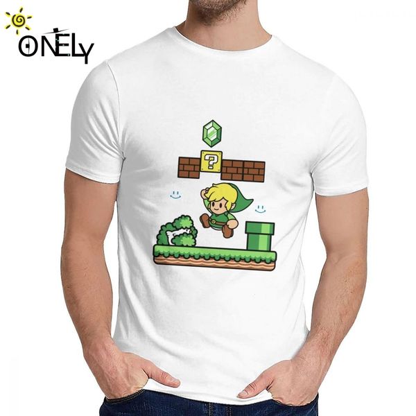 

boy t-shirt paper link legend of zelda quality cotton round neck cartoon design la camiseta