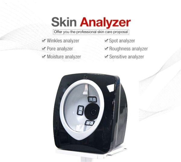 

2020 3 spectrum sell popular sell magic mirror facial skin analyzer skin & face moisture analyzer monitor tester lcd machine