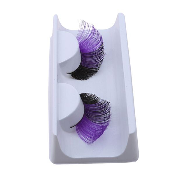 

fashion colorful stage exaggerated winged false eyelashes natural long full strip false lashes make up tool maquillaje 1 pair