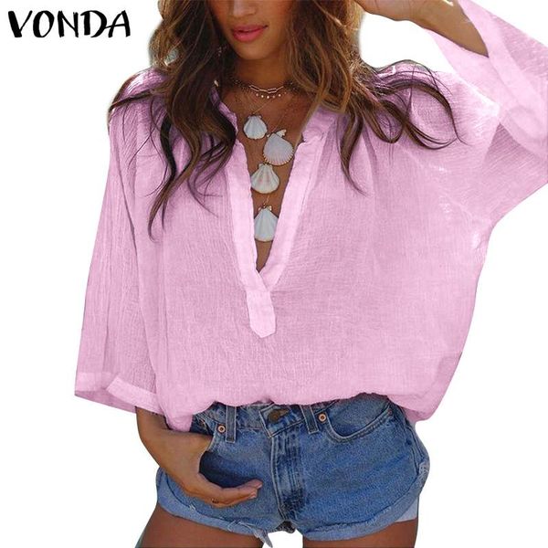 

casual loose women shirts 2020 autumn new fashion collar plus size blouse long sleeve v neck white shirt women streetwear