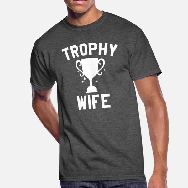 

trophy wife тенниски людей напечатанный с коротким рукавом o-образным вырезом уникальные интересный смешной повседневный летом прохладно руб