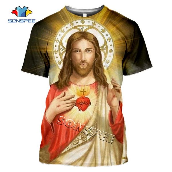 

summer homme clothing god cartoon men religion christ jesus 3d print shirts graphic hippie kawaii men clothing