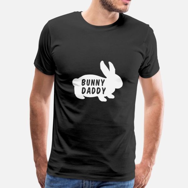 

bunny daddy easter t shirt men knitted cotton size s-3xl vintage crazy building summer style family shirt