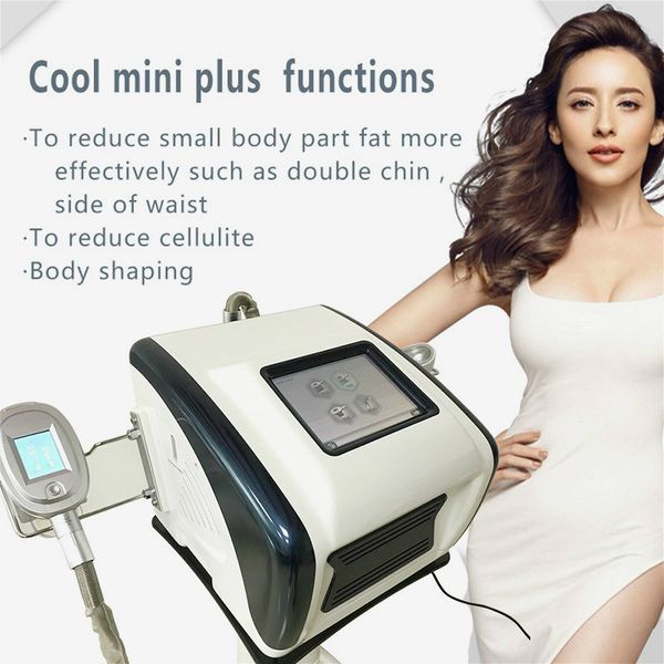 

4 in 1 cryolipolysis 360Â° cooling 4 cryo handle cryo lipolysis machine fat e slimming equipment with double chin handle