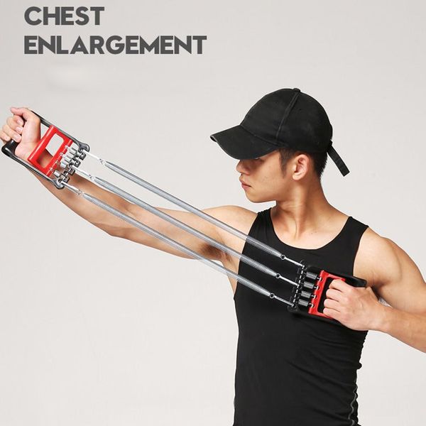 

resistance bands multifunctional spring chest developer expander fitness tension puller workout equipment asd88
