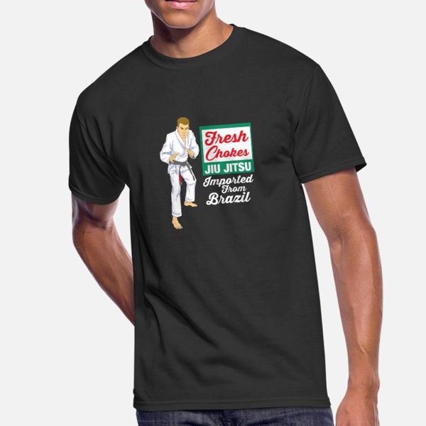 

jiu jitsu fresh chokes gift brazilian jiu jitsu t shirt men personalized tee shirt o-neck pictures anti-wrinkle comfortable pattern shirt