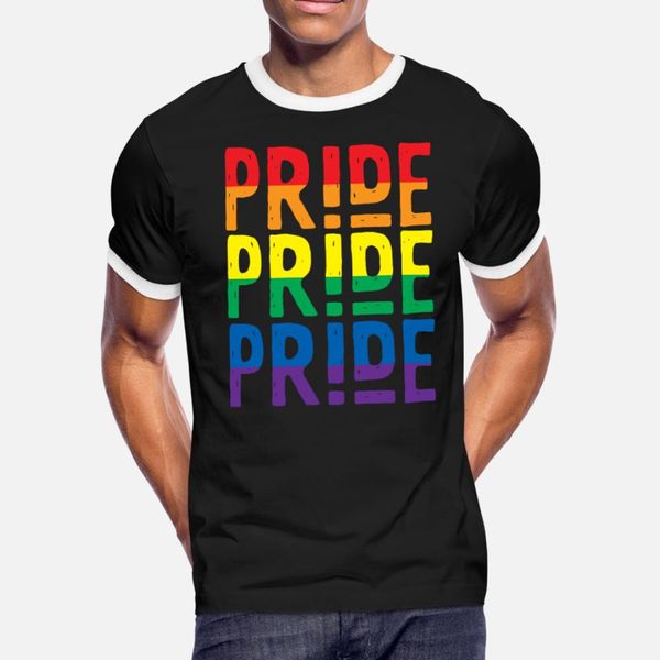 

gay pride parade t shirt men graphic 100% cotton s-xxxl letters graphic funny casual summer family shirt