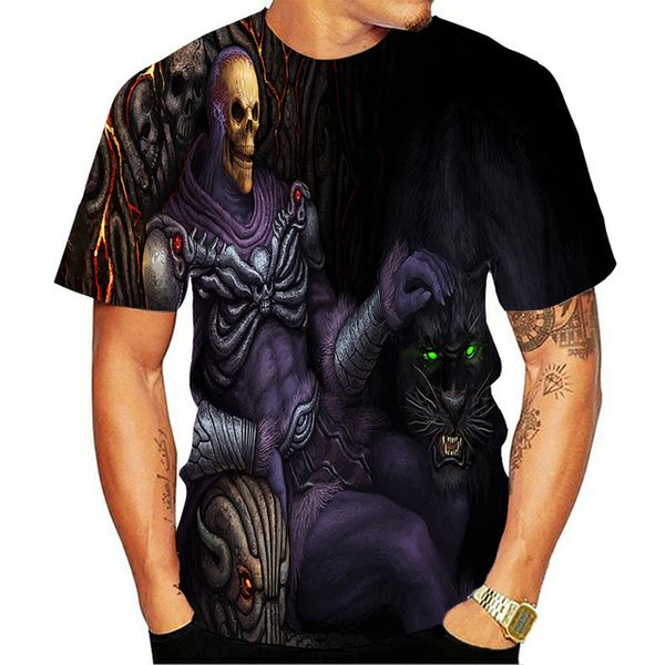 

compression punisher new street horror skull 3d print shirts graphic anime harajuku men clothing