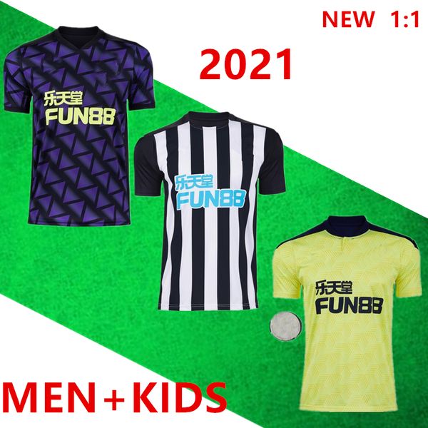 

20 21 ritchie soccer jerseys home united joelinto newcastle 2020 2021 home lascelles shelvey football yedlin shirts men newcastle, Black;yellow