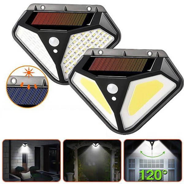

2020new solar light 30 led outdoor waterproof garden led solar powered lights battery lamps motion sensor light wall lamp street