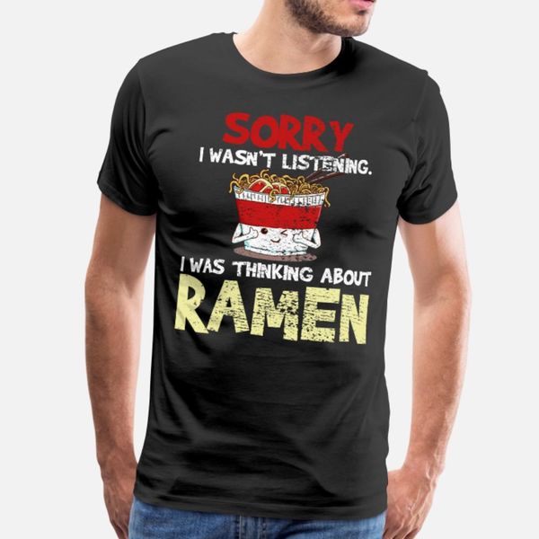 

ramen смешной тенниски мужчины характер 100% хлопок o шея оригинал интересной моды лето letters рубашка
