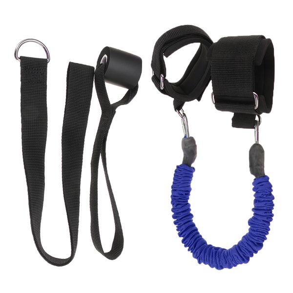 

resistance bands legs ankle multi- function exercise latex tubes for training gym bodybuilding sport workout wih bag