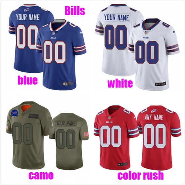 

custom american football jerseys for mens womens youth kids personalized authentic factory color 32 teams sports jersey white 4xl 5x, Blue
