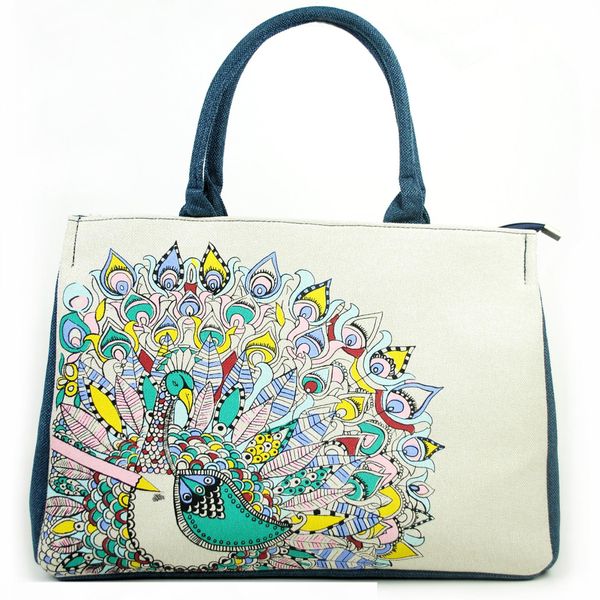 

original canvas shoulder bag new style women's bag fashion handbag printing