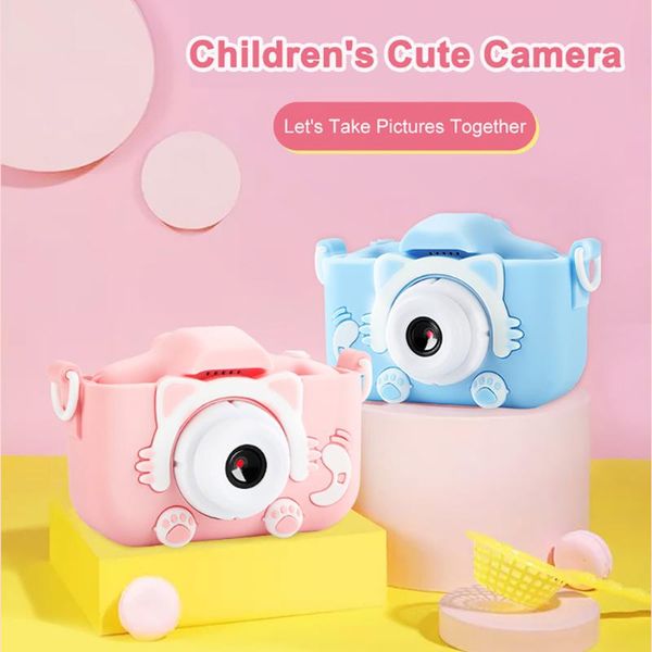 

digital cameras est children's camera toy cute rechargeable 2 inch screen baby educational toys outdoor gift