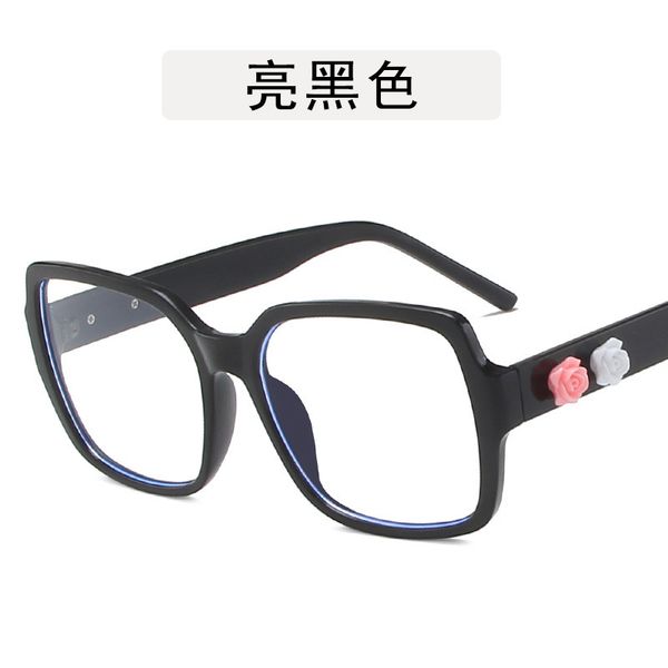 

fashion sunglasses frames vintage men women anti blue light luxury design glasses frame eyeglass lentes hombre/mujer gd98035, Black