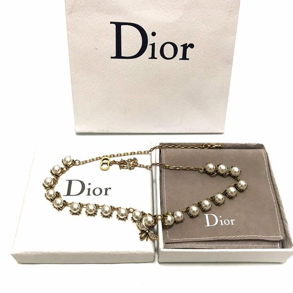 

dior дизайнер ювелирных изделия хипа-хоп дизайнер ожерелье бабочка замороженный из висячих женихов 14k золотые цепочки буквицы жемчужных оже, Silver