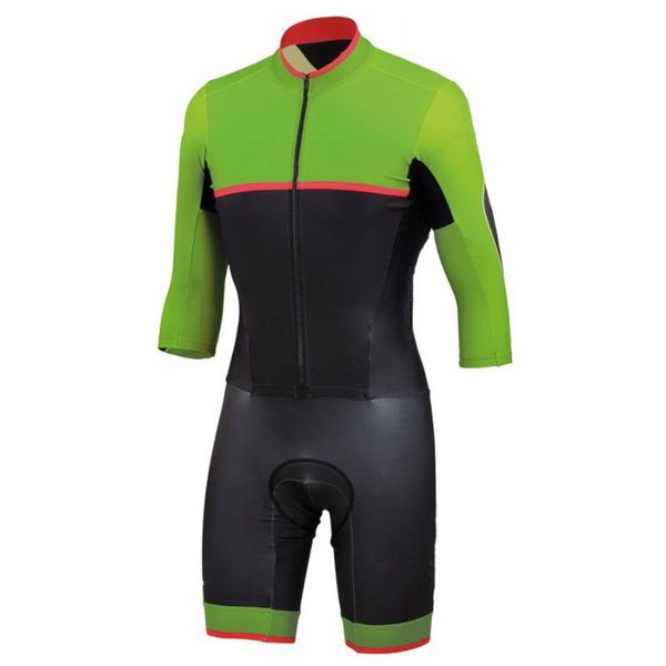 

men women long sleeve cycling jersey skinsuit jumpsuit women bicycle skinsuit roupa de ciclismo speedsuit mtb cycling triathlon, Black;blue