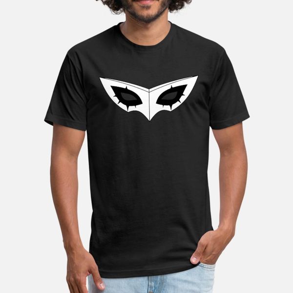 

p5 joker s mask t shirt men anti-wrinkle short sleeve s-3xl solid color anti-wrinkle authentic summer normal shirt