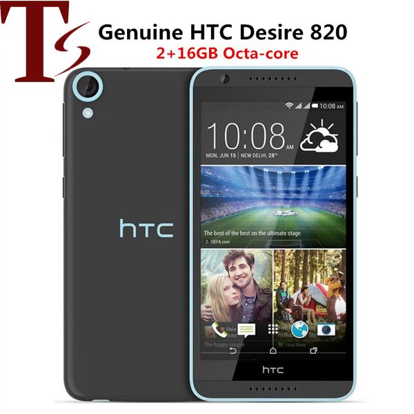 Original desbloqueado HTC Desire 820 Dual SIM OTCA Core Android Phone Dual 4G LTE 5,5 