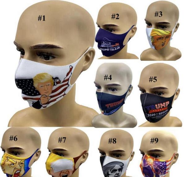 

9 american trump masks election 3d moq ljja4030 face outdoor windproof anti styles 2020 dust printed mask sq2009 cubnr