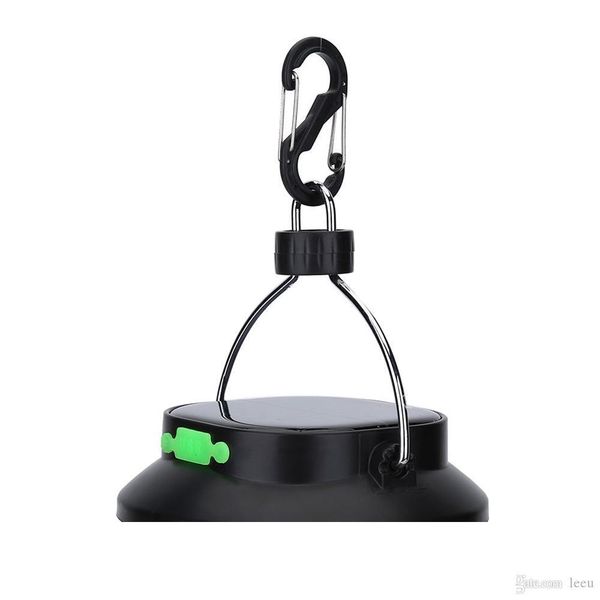 

solor poweroutdoor camping light emergency lamp 12 led portable tents umbrella night lamp hiking lantern household lights