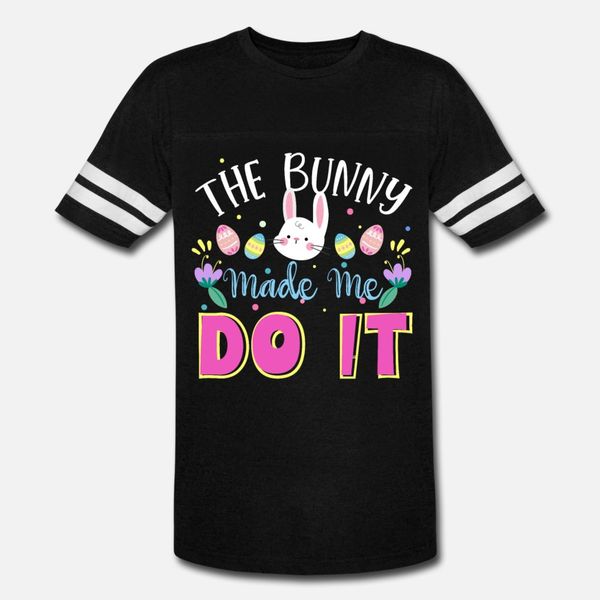 

кролика made me do it bad easter rabbit конфета тенниска мужчины custom 100% хлопок вокруг шеи подходят подарки basic summer style normal ру