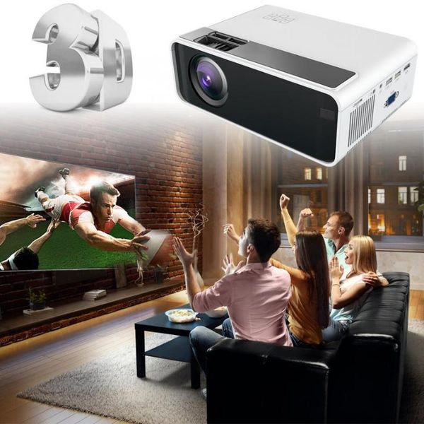 

w13 mini 4k hd led smart projector home theater 1920*1080 hdmi home beamer theater sound system 720p same screen version