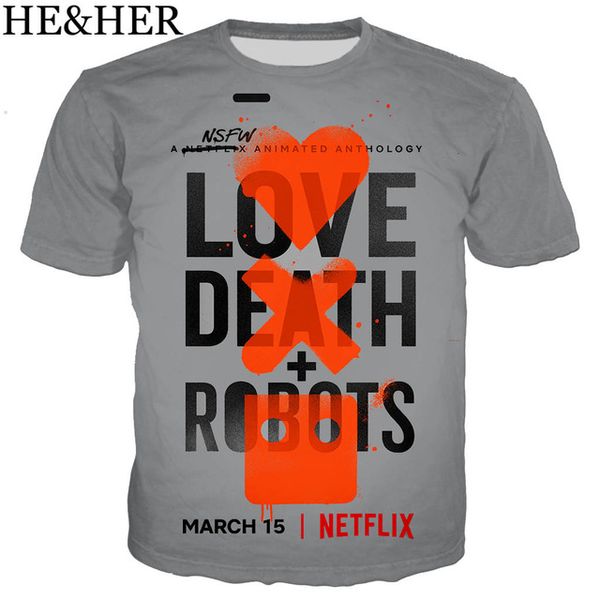

love death and robots 3d print shirts comics comics anime men clothing