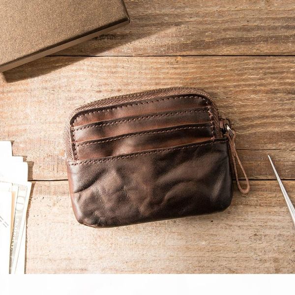 

2020 fashion leather men wallet leisure women wallet genuine leather wallets for men card holders purse c6072, Red;black