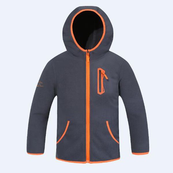 

jackets boys casual boy outerwear coats kids sports windbreaker polar fleece hoodies jacket children thick zipper outwear, Blue;gray