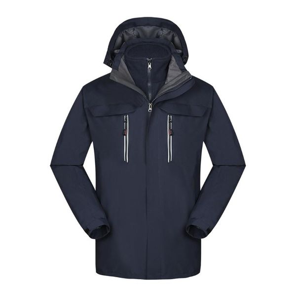 

plus size men winter hooded softshell windproof waterproof soft coat shell jackets male outdoor warm windbreaker for 2020 #y2, Blue;black